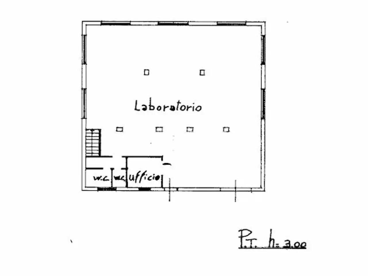 Laboratorio in Via Lombardi, Sant'Elpidio A Mare, {3} - Planimetria 1