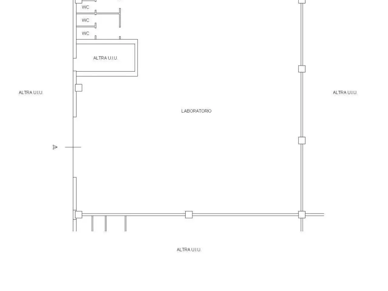 Laboratorio in Via Raffaello Sanzio 19, Villasanta, {3} - Planimetria 1
