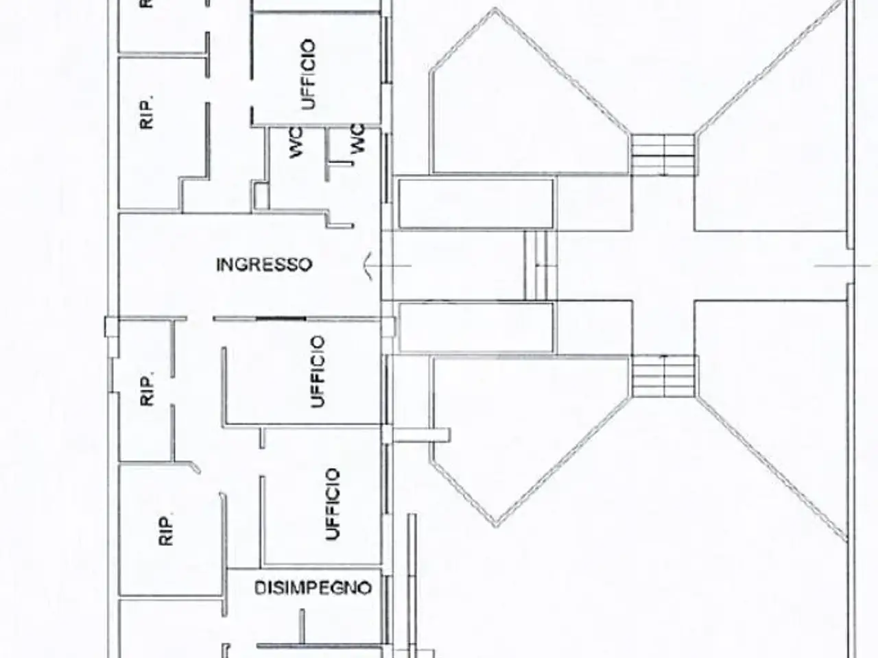 Ufficio in Via Statale Paullese 6, Madignano, {3} - Planimetria 1