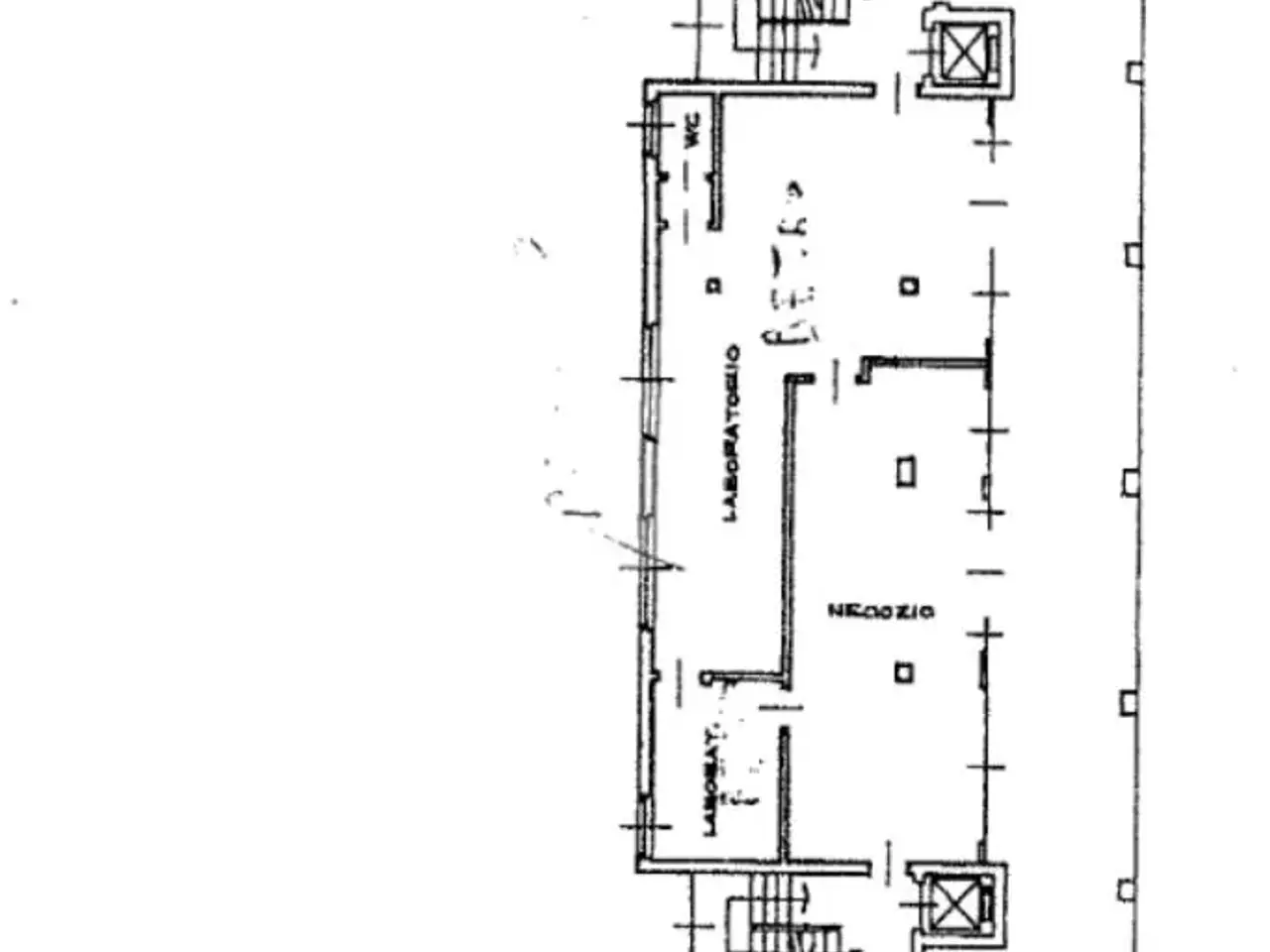 Negozio in Cantone Maridon, Ivrea, {3} - Planimetria 1