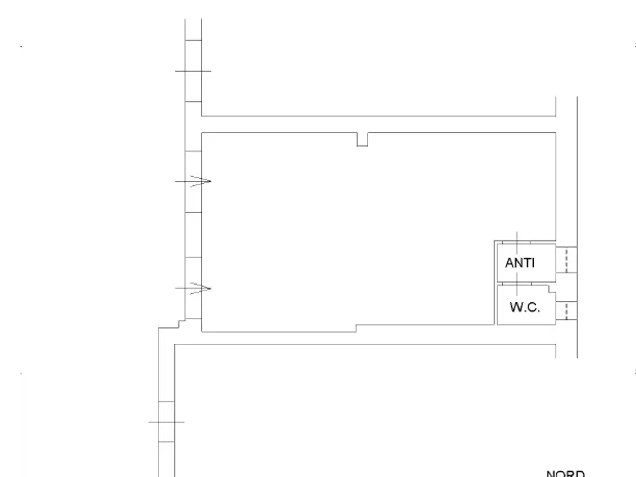 Negozio in Via Adda, Marano Di Napoli, {3} - Planimetria 1