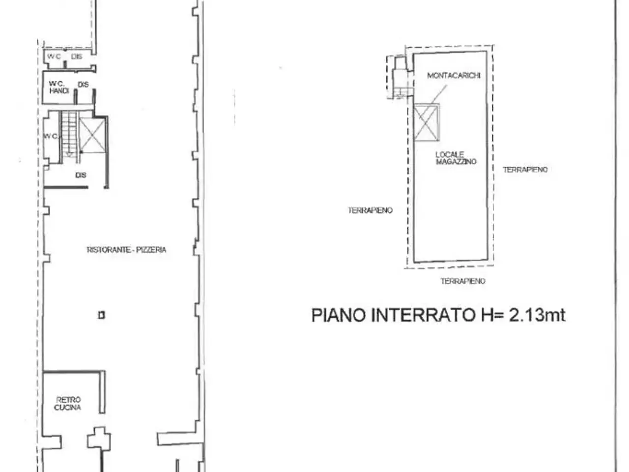 Negozio in Via dei Devoto, Lavagna, {3} - Planimetria 1