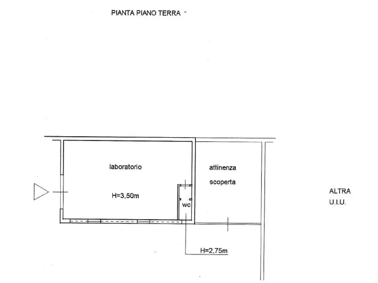 Laboratorio in Via Boggiano 2, Bari, {3} - Planimetria 1