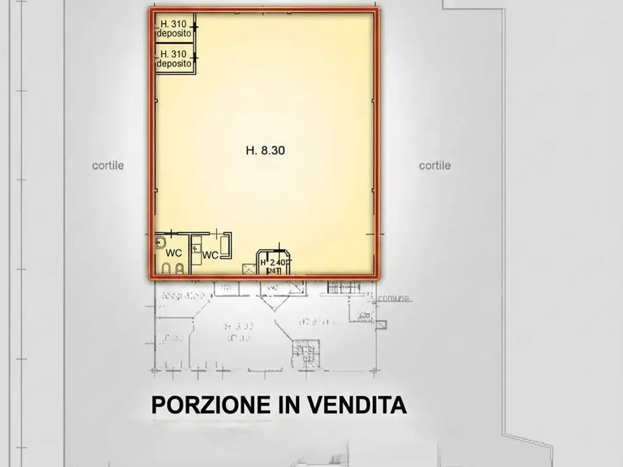 Capannone in , Paderno Dugnano, {3} - Planimetria 1