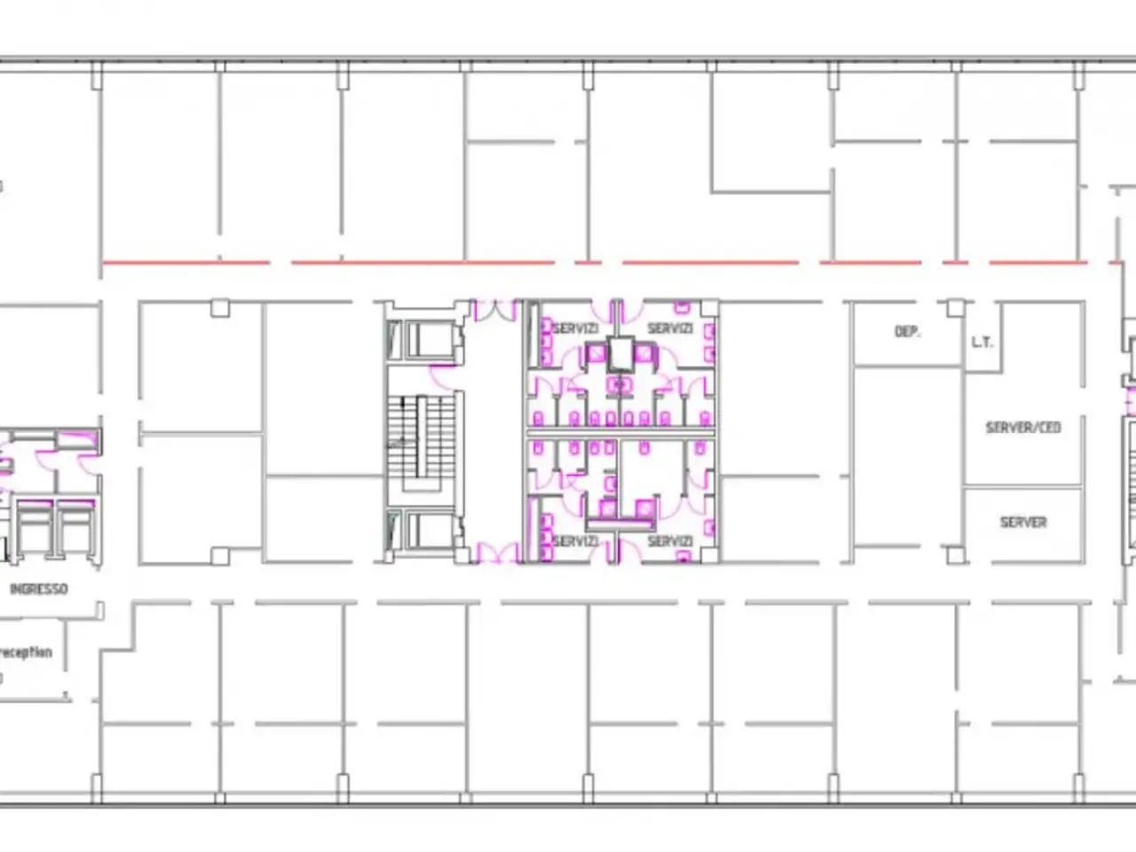 Ufficio in Via Gallarate, Milano, {3} - Planimetria 1