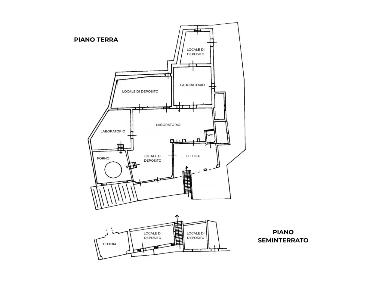 Laboratorio in Via Nazionale, Santo Stefano Di Camastra, {3} - Planimetria 1