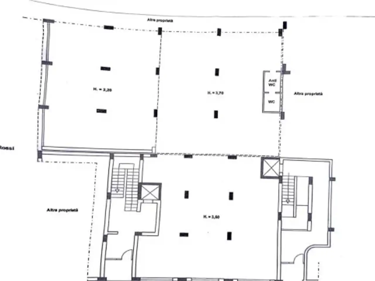 Negozio in Via Amerigo Vespucci 86, Andria, {3} - Planimetria 1
