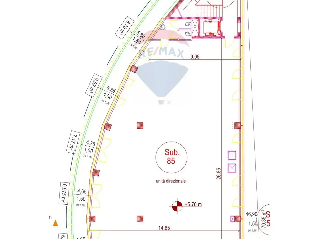 Ufficio in , Scandicci, {3} - Planimetria 1