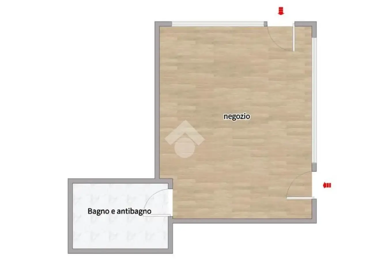 Negozio in Via Giulio Zanon 15, Padova, {3} - Planimetria 1