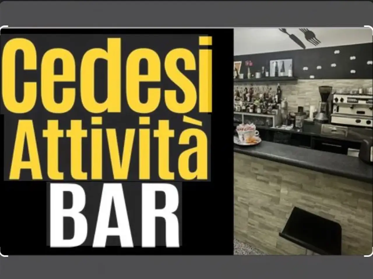 Bar in Via Roma, Albignasego, {3} - Planimetria 1