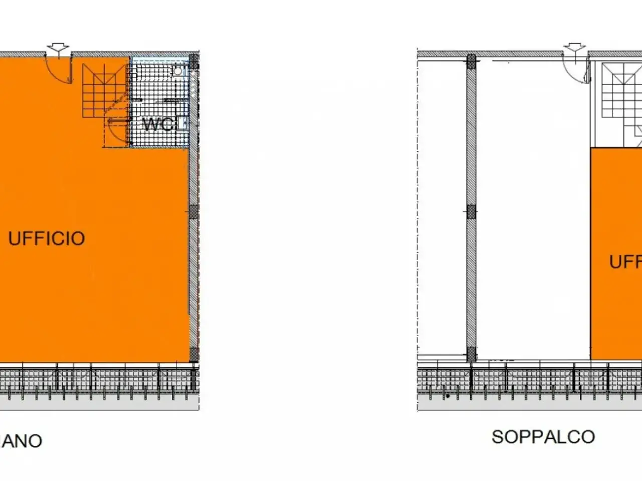 Esercizio commerciale in Via Mameli, Vimercate, {3} - Planimetria 1