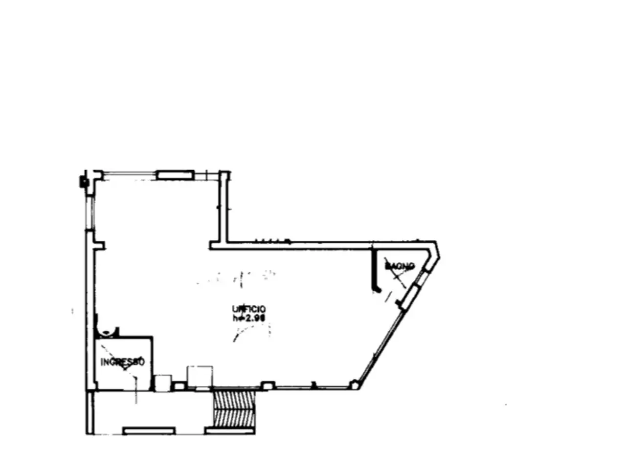 Ufficio in Via Egidio Forcellini 120, Padova, {3} - Planimetria 1