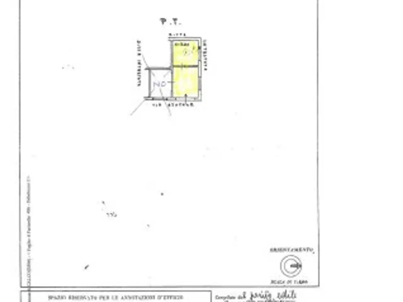 Negozio in Via Nazionale 65, Calco, {3} - Planimetria 1
