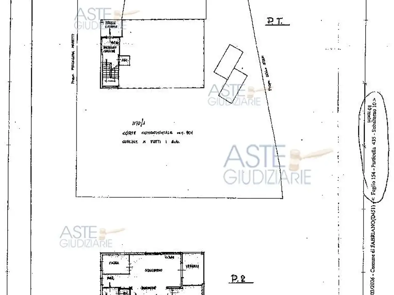 Garage in Via Nestore Zachilli, 13, 60044 Fabriano An, Italia 13, Fabriano, {3} - Planimetria 1