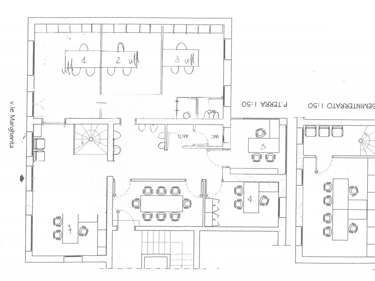 Ufficio in Viale Risorgimento Nazionale, Vicenza, {3} - Planimetria 1