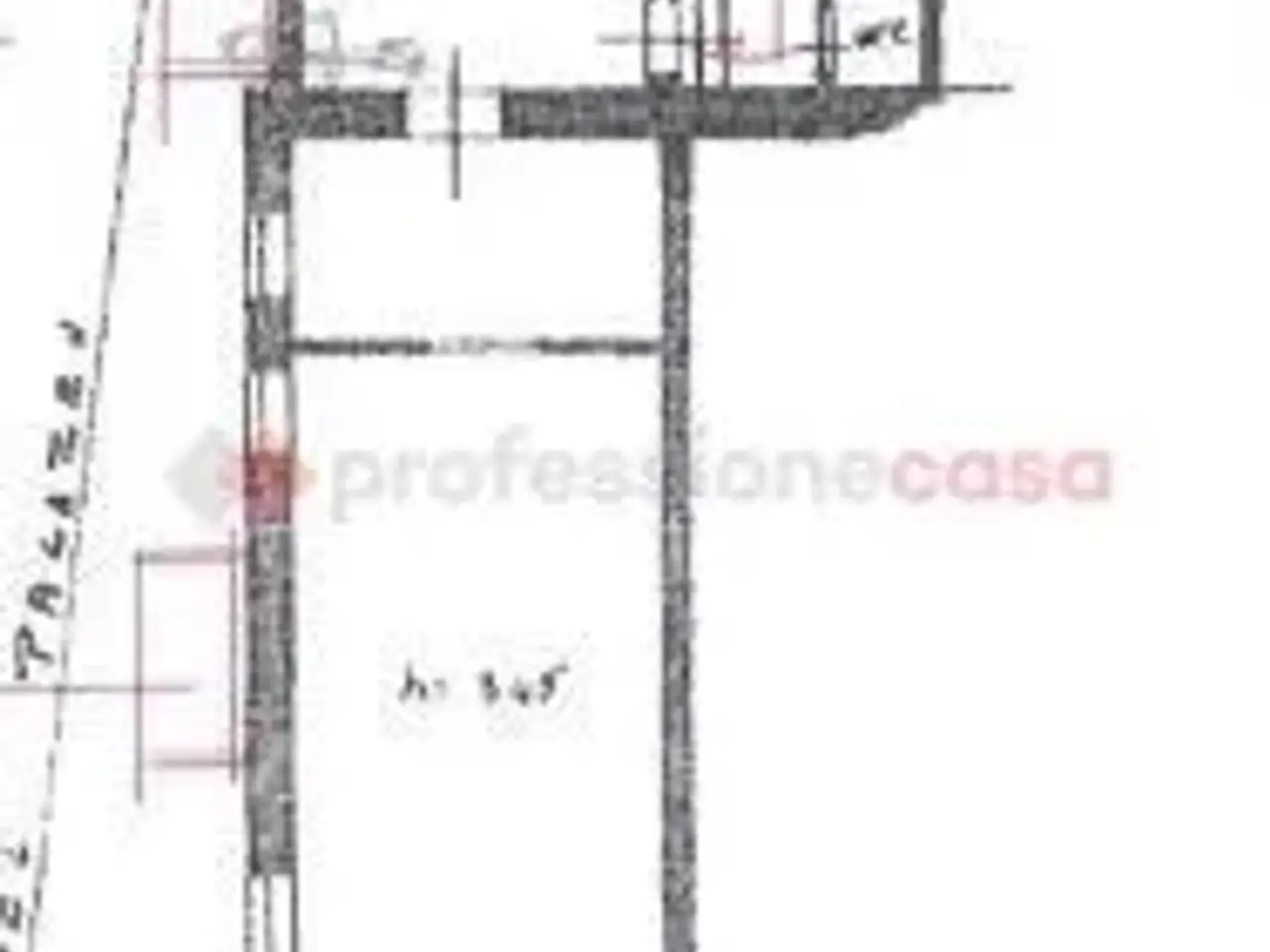 Negozio in Via della Repubblica 242, Barga, {3} - Planimetria 1