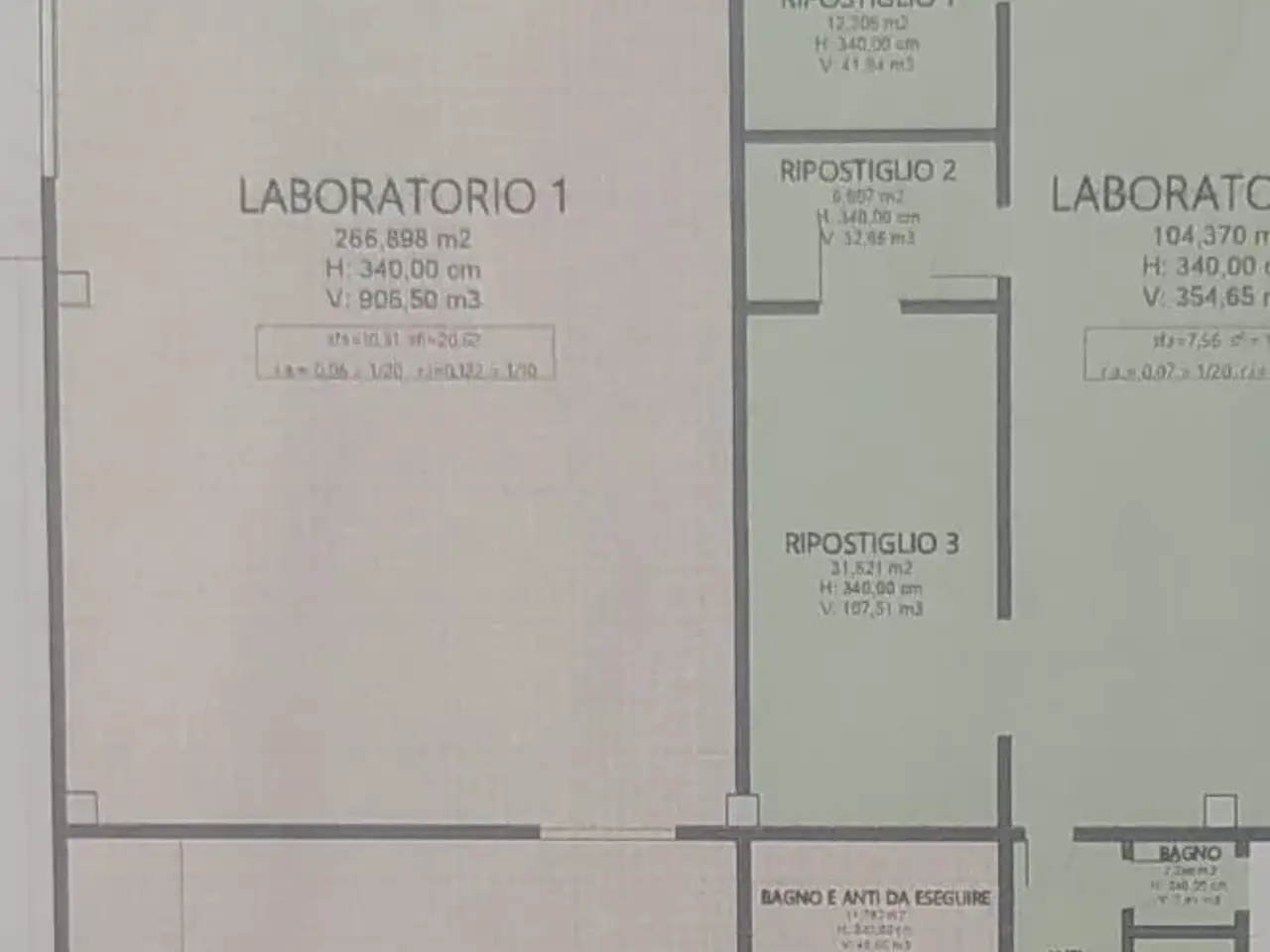 Capannone in Via Leonardo da Vinci, Sandrigo, {3} - Planimetria 1