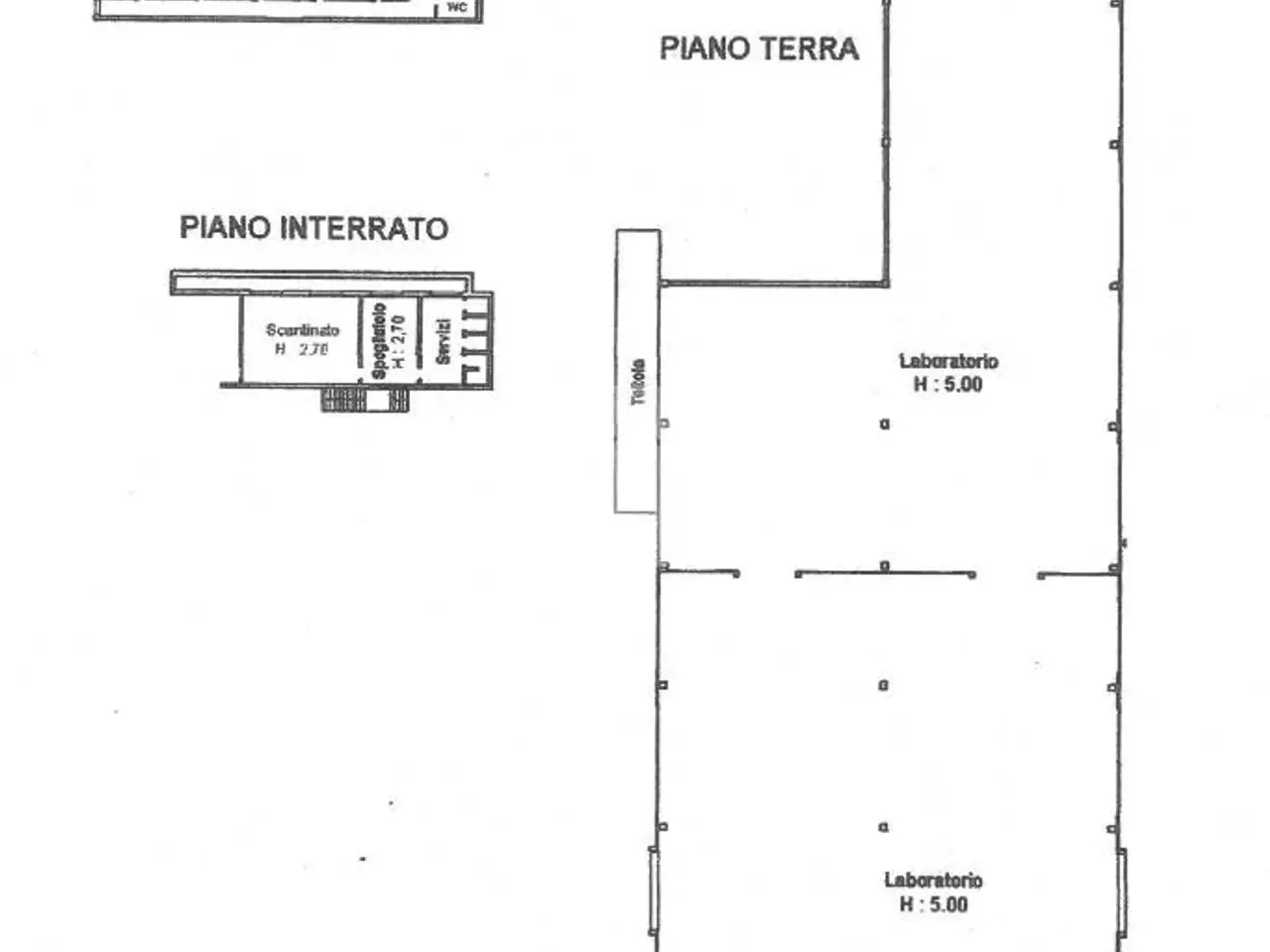 Capannone in Via per Travagliato 28, Torbole Casaglia, {3} - Planimetria 1