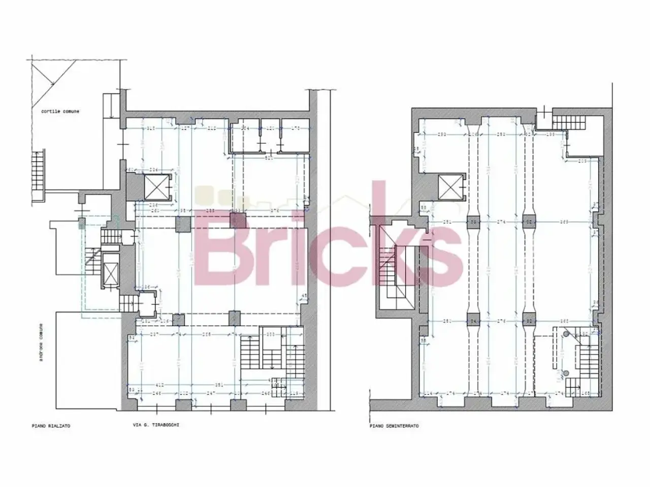 Negozio in Via Gerolamo Tiraboschi, Milano, {3} - Planimetria 1