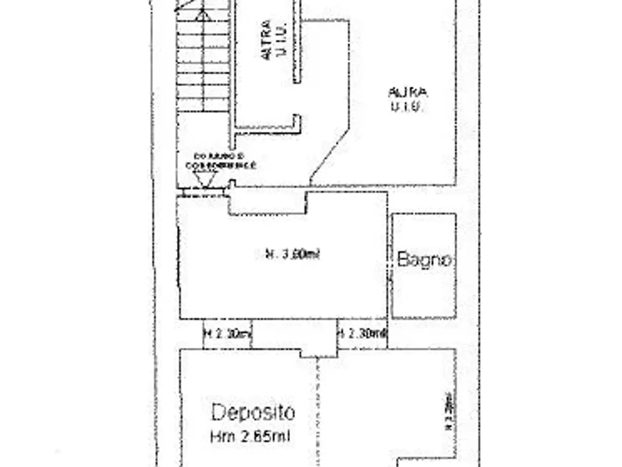 Magazzino in Via Galliera 33, Bologna, {3} - Planimetria 1