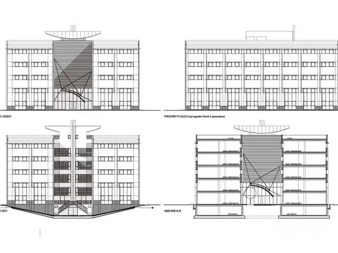 Ufficio condiviso in Via Reginato, Treviso - Planimetria 1