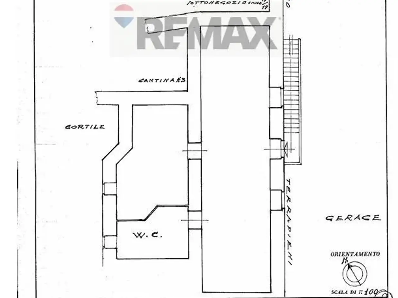 Esercizio commerciale in Via Matera 33, Roma, {3} - Planimetria 1