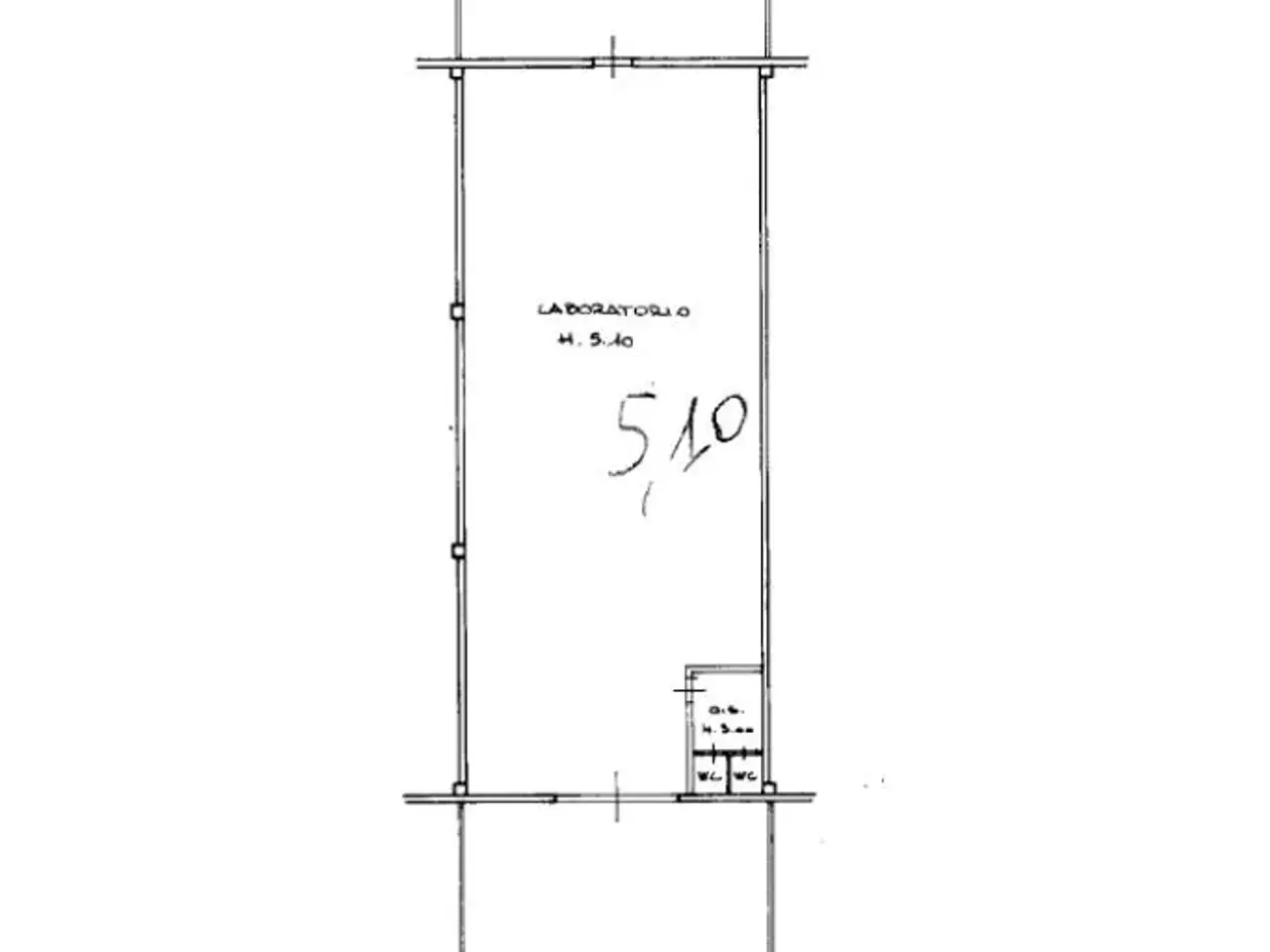 Capannone in Via dell'Artigianato, Pianengo, {3} - Planimetria 1