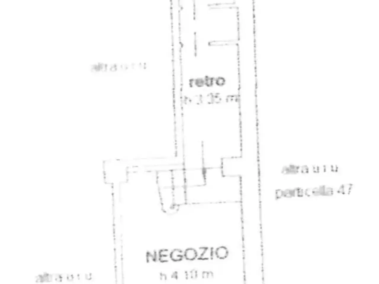 Negozio in Via Giorgio Washington 80, Milano, {3} - Planimetria 1