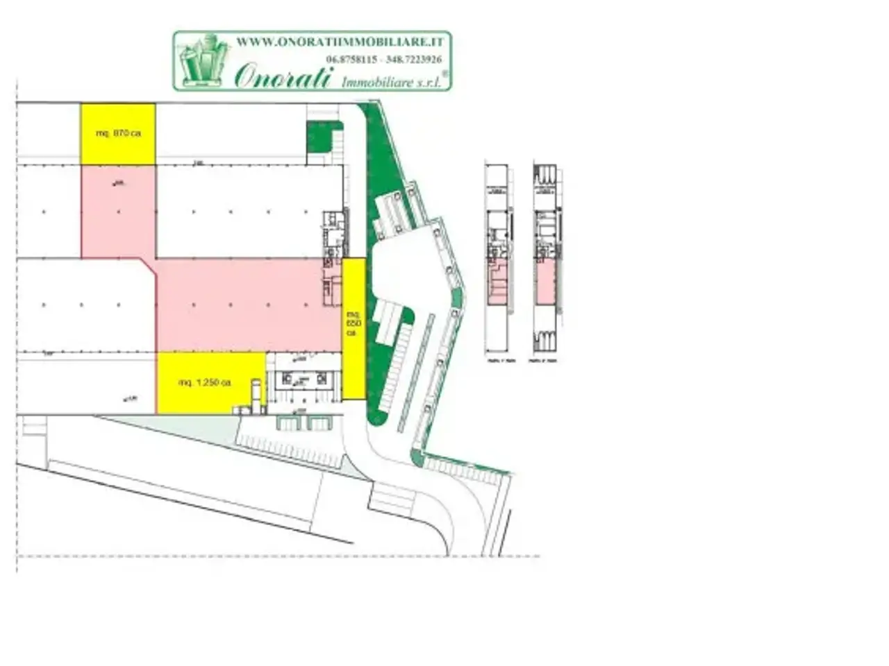 Capannone in Via Tiburtina Valeria 220-224, Tivoli, {3} - Planimetria 1