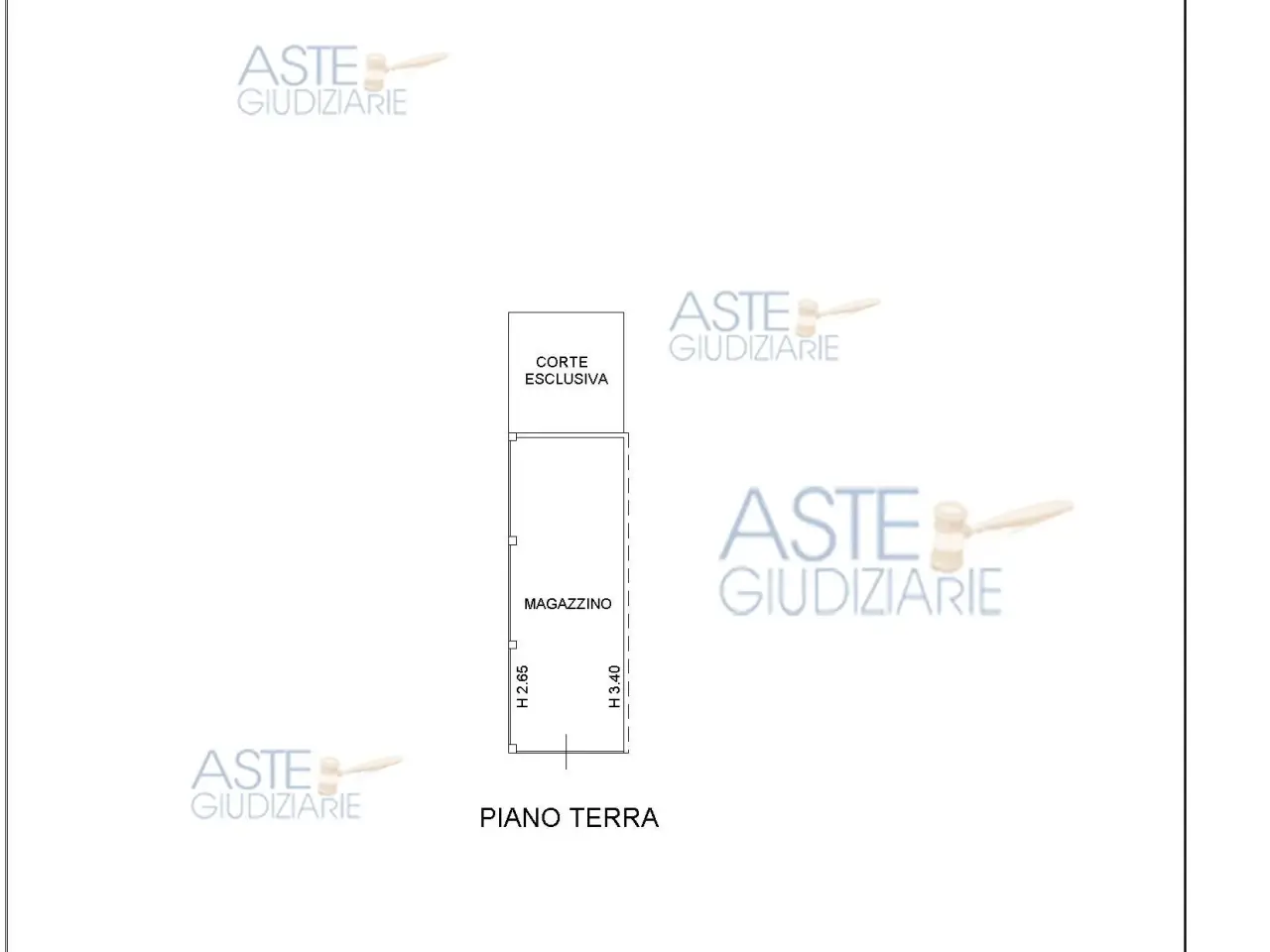 Fabbricato misto in Frazione Mulazzano- Via Selve, Coriano, {3} - Planimetria 1