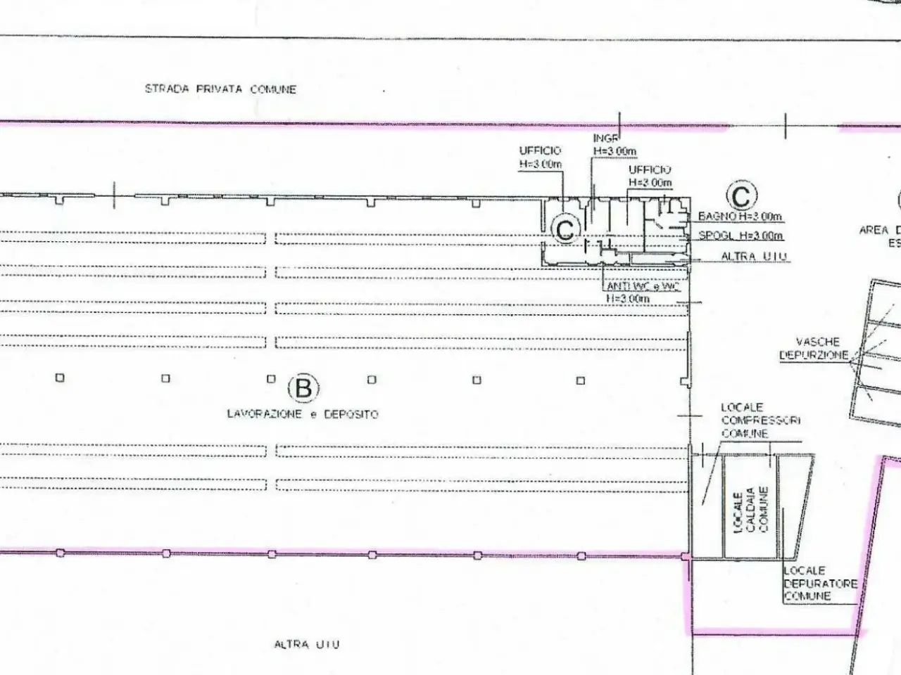 Capannone in Via Carlo Juker, Legnano, {3} - Planimetria 1