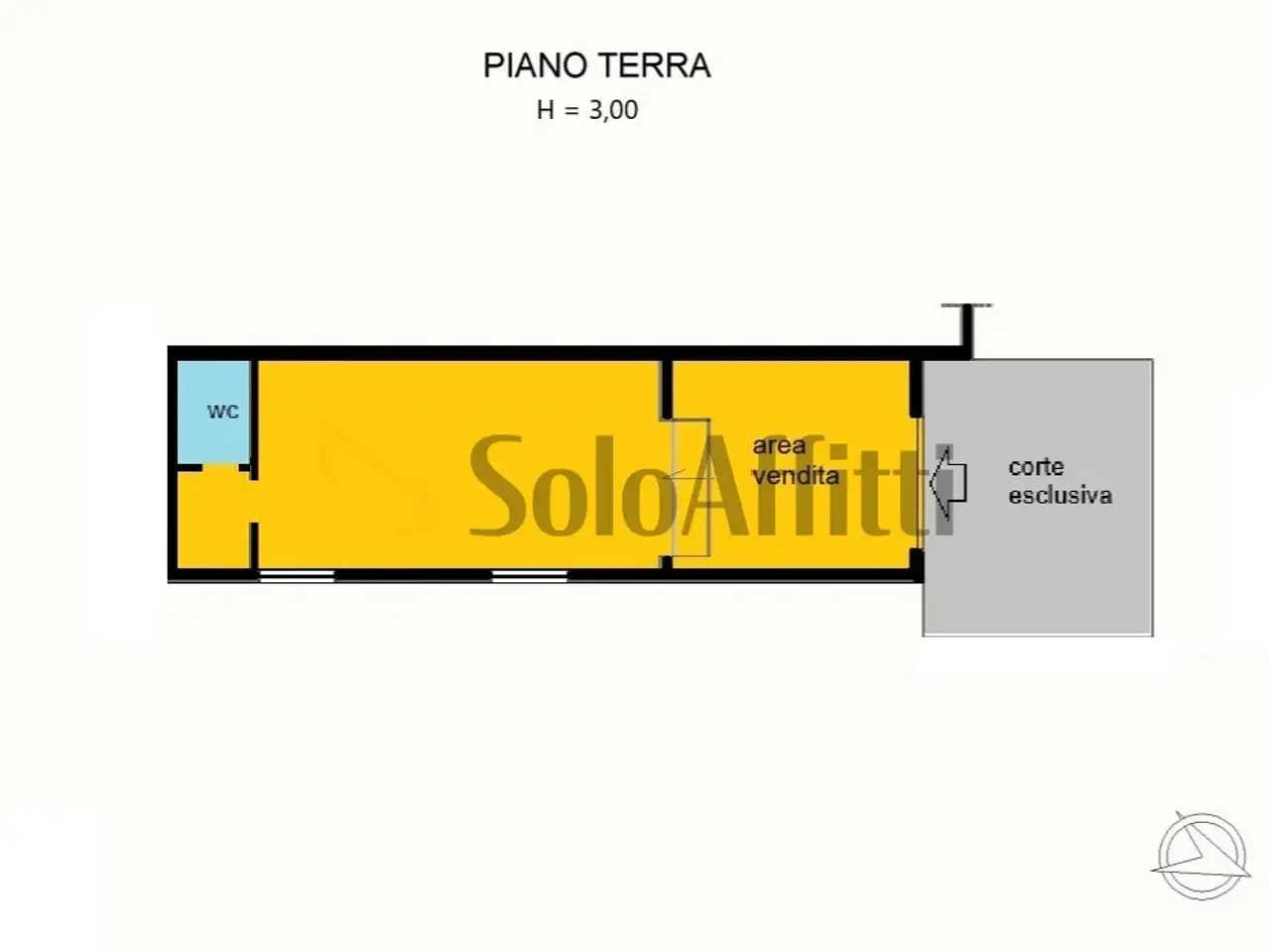 Negozio in , Catanzaro, {3} - Planimetria 1