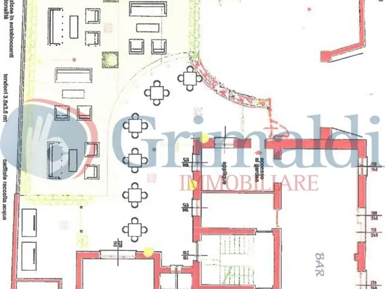 Esercizio commerciale in Via Giuseppe Mazzini 27, Sant'Angelo Lodigiano, {3} - Planimetria 1