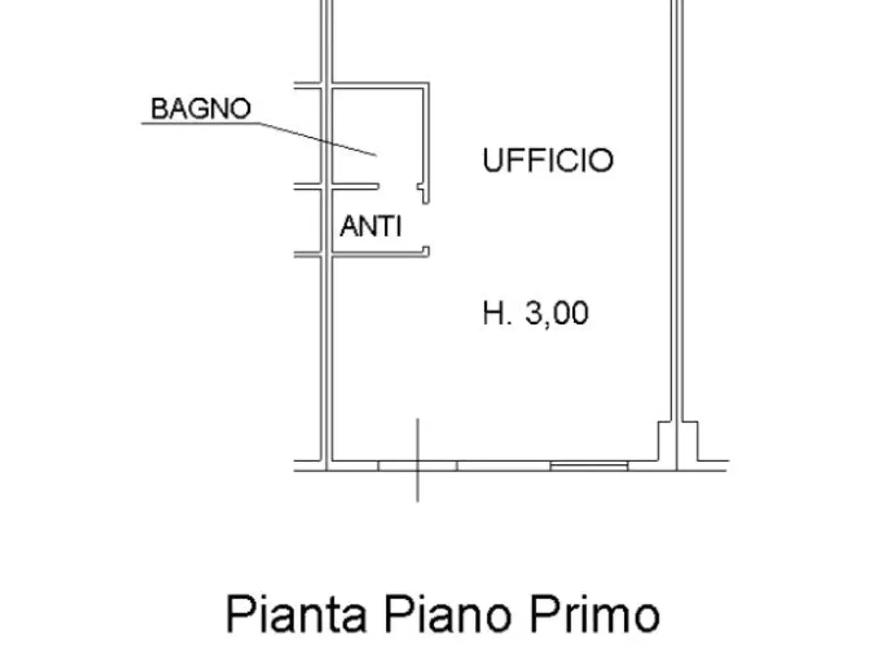 Ufficio in Via Calcinaro 2097, Cesena, {3} - Planimetria 1