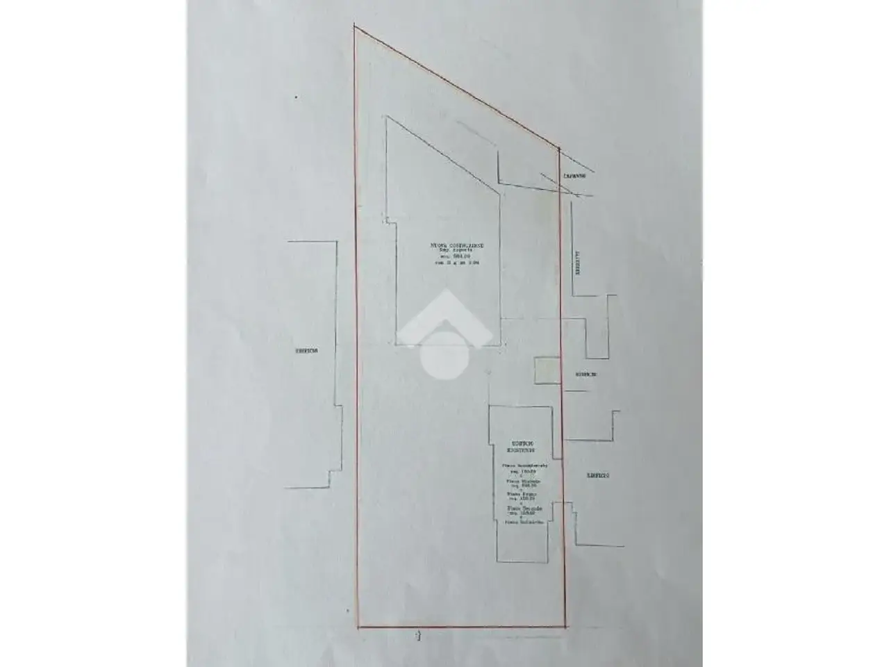 Palazzina commerciale in Viale Marina 6, San Mauro Pascoli, {3} - Planimetria 1