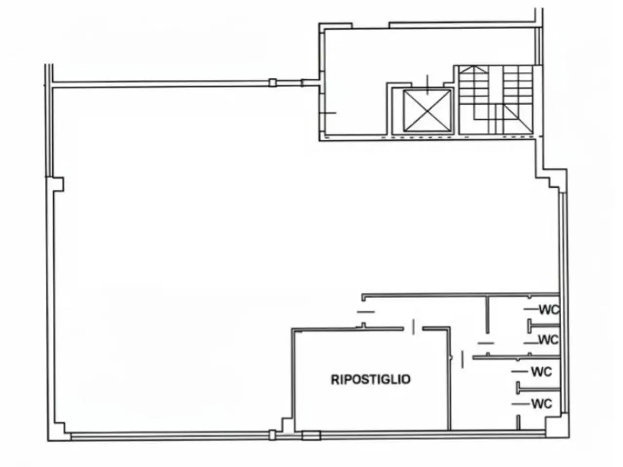 Ufficio in Via del Luisetto 12, Cavenago Di Brianza, {3} - Planimetria 1