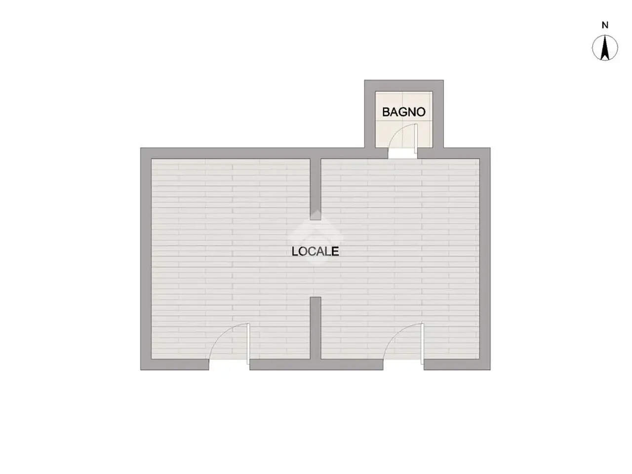 Negozio in Via Cassano 27, Napoli, {3} - Planimetria 1