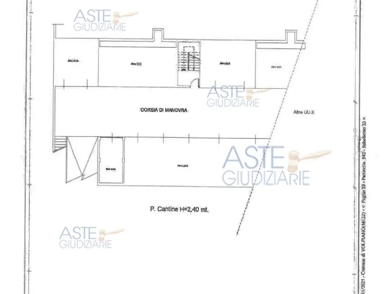 Garage in Via Wolfgang Amadeus Mozart, 22/24, 10088 Volpiano To, Italia 22, Volpiano, {3} - Planimetria 1