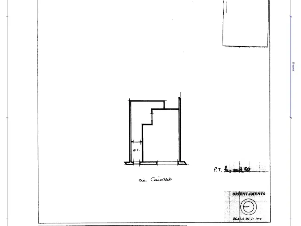 Negozio in Via Caiazzo , Napoli, {3} - Planimetria 1