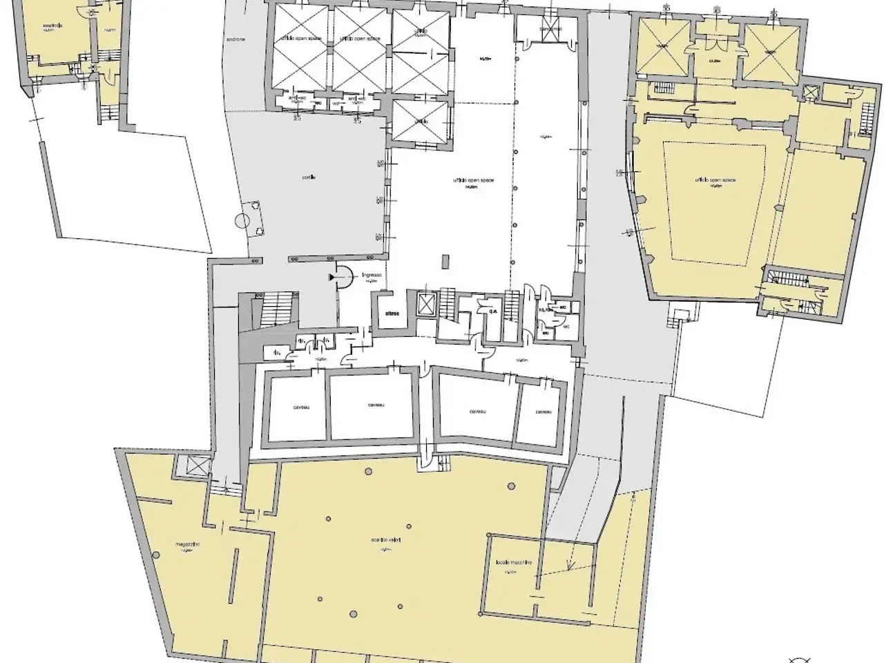 Fabbricato misto in Via Giuseppe Garibaldi 41, Castiglione Delle Stiviere, {3} - Planimetria 1