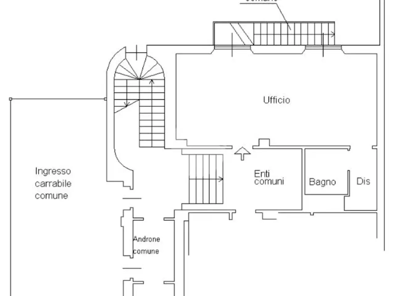 Ufficio in Via Antonio Pasinetti 2, Milano, {3} - Planimetria 1