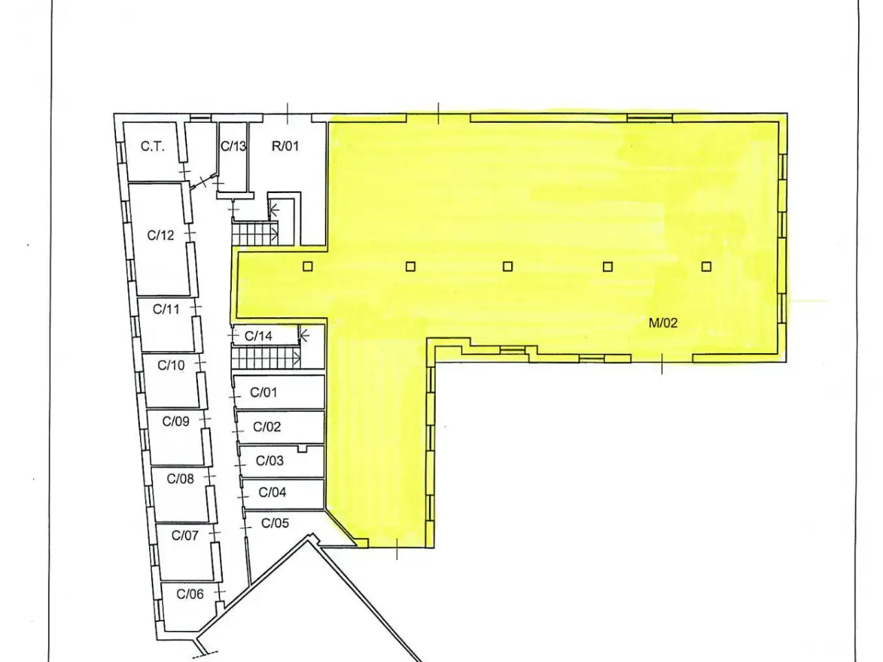 Laboratorio in Via di Gherbiana 5, Mondovi', {3} - Planimetria 1