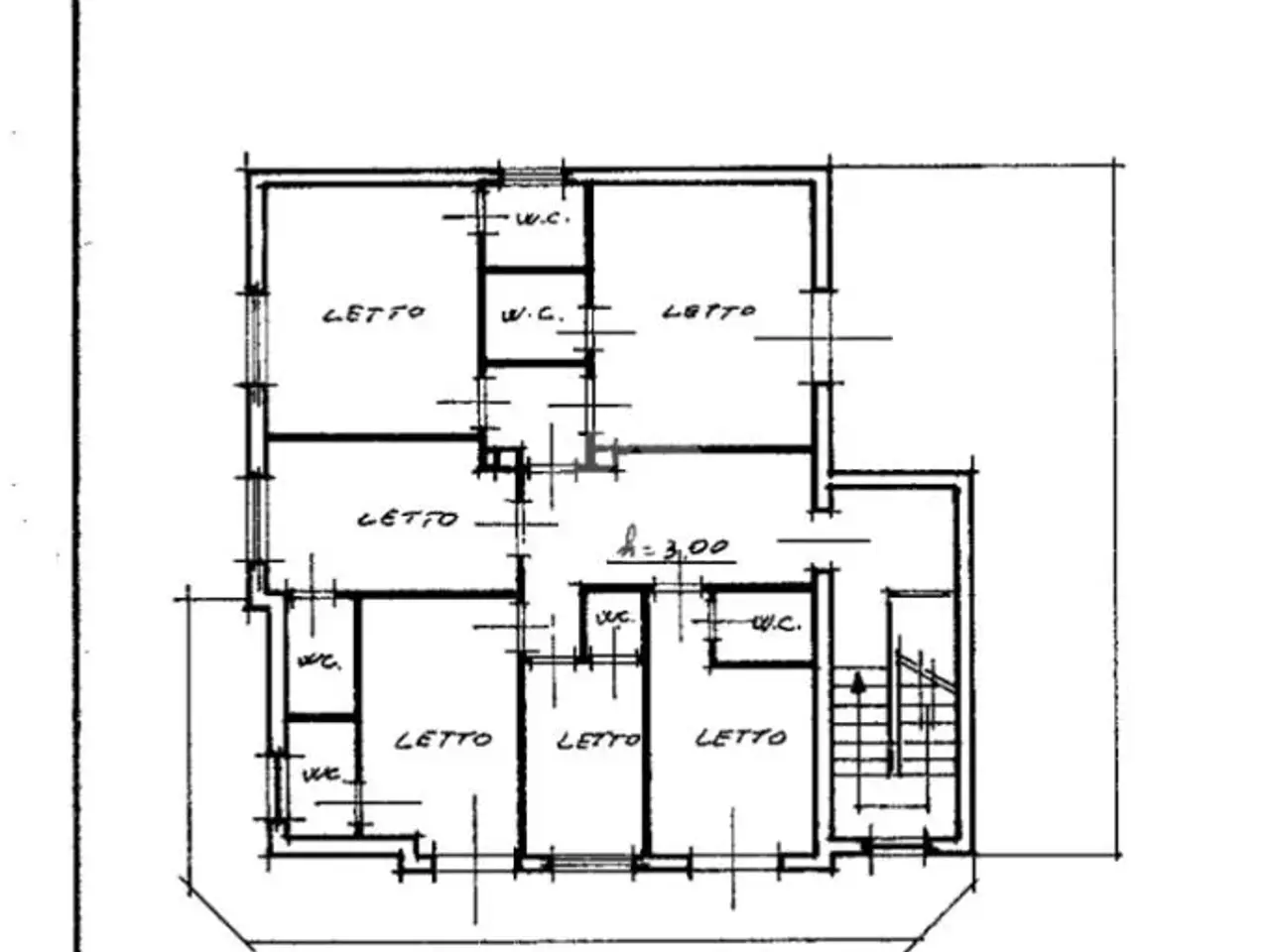 Albergo in Via Palladio 5, Peschiera Del Garda, {3} - Planimetria 1