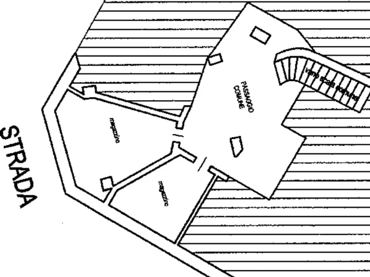 Palazzina commerciale in Piazza Cavour 1, Borgosesia, {3} - Planimetria 1