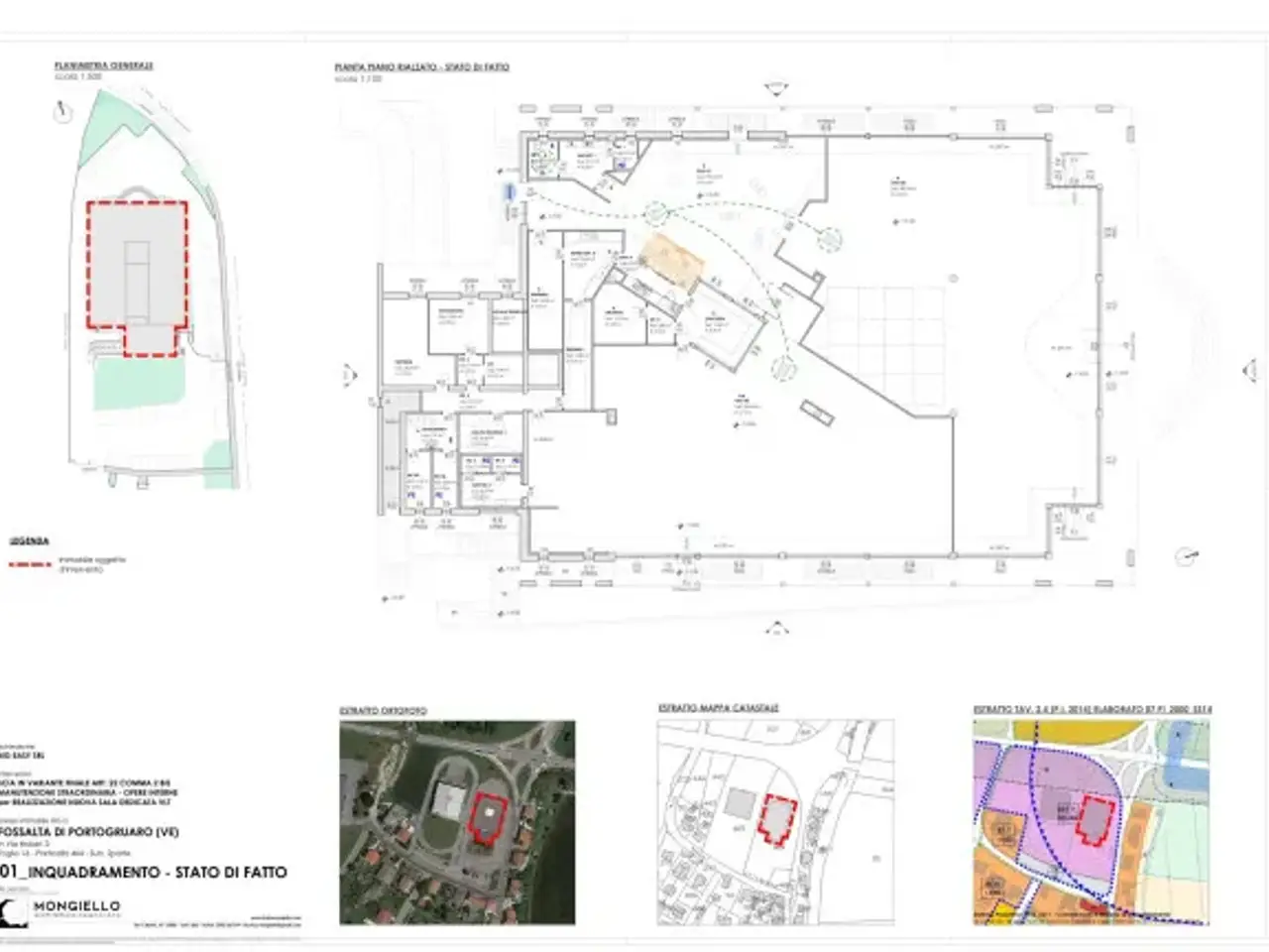 Negozio in Via Alfred Bernhard Nobel 2, Fossalta Di Portogruaro, {3} - Planimetria 1