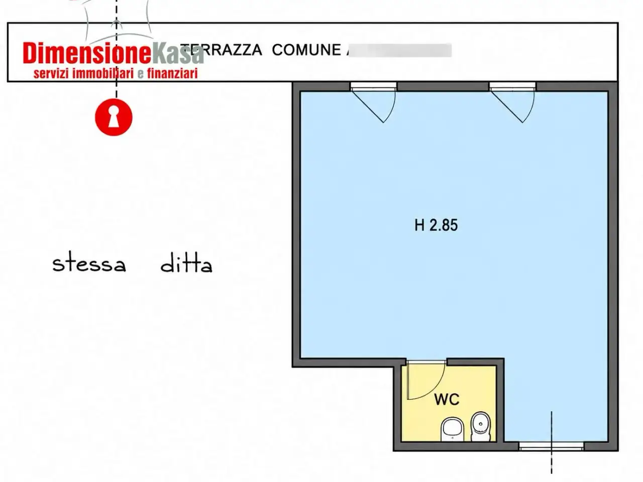 Ufficio in Cis, Nola, {3} - Planimetria 1