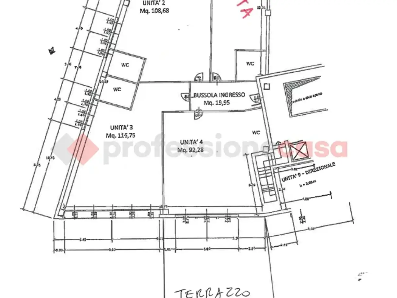 Ufficio in Via Vittorio Veneto, Arona, {3} - Planimetria 1