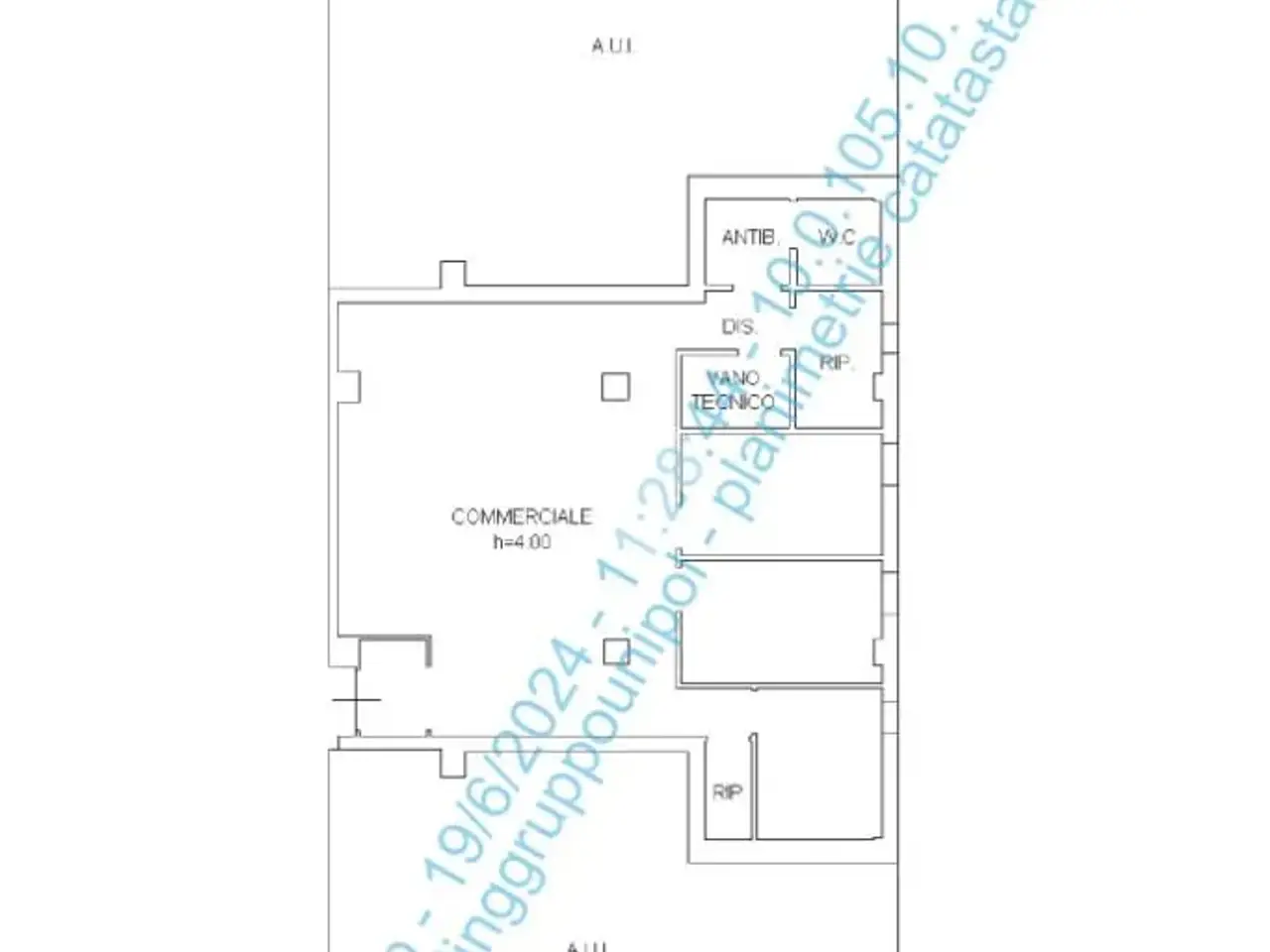 Negozio in Corso Luigi Bazoli 45, Brescia, {3} - Planimetria 1