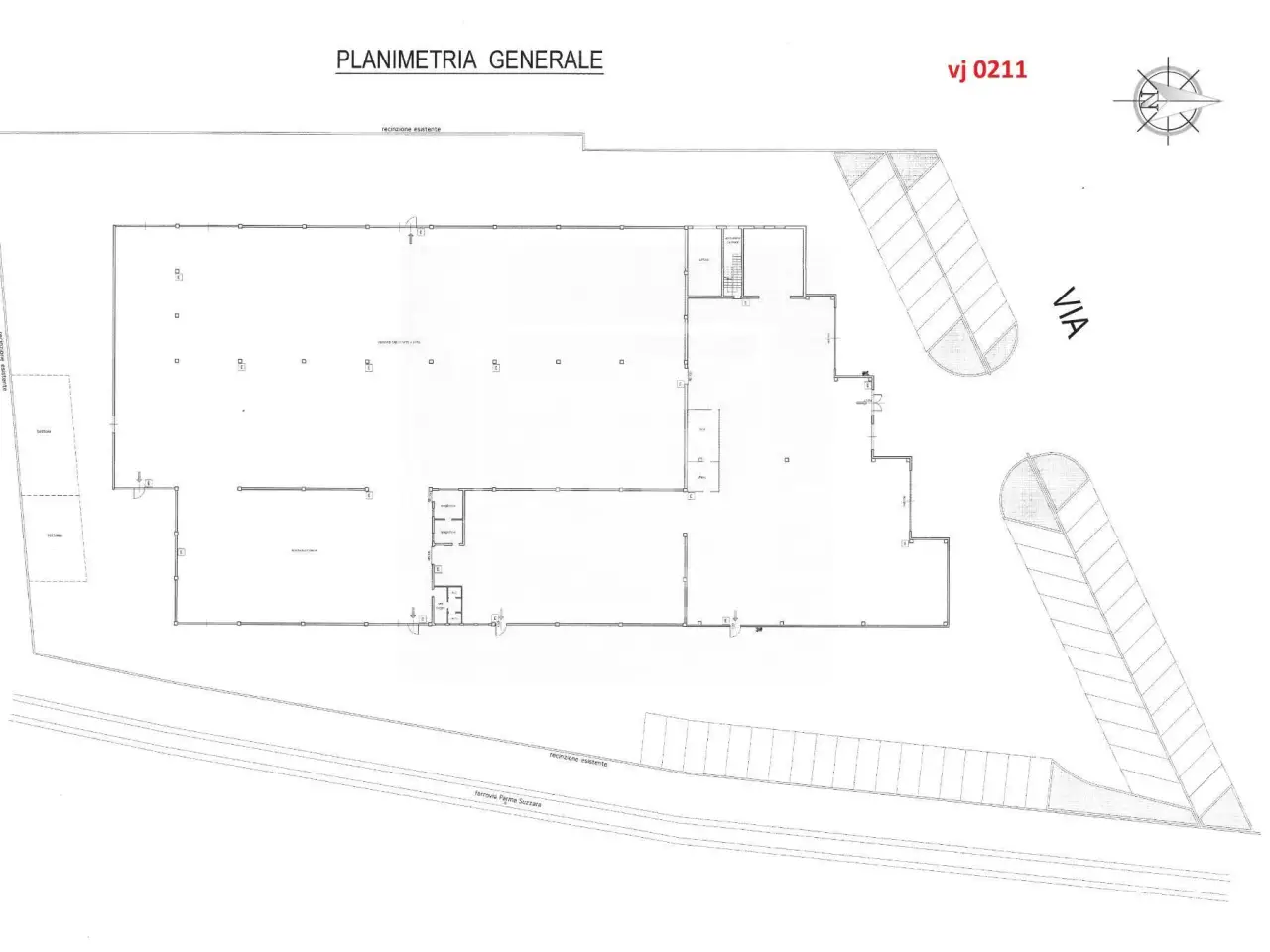 Capannone in Via Iori Nevio 5, Guastalla, {3} - Planimetria 1