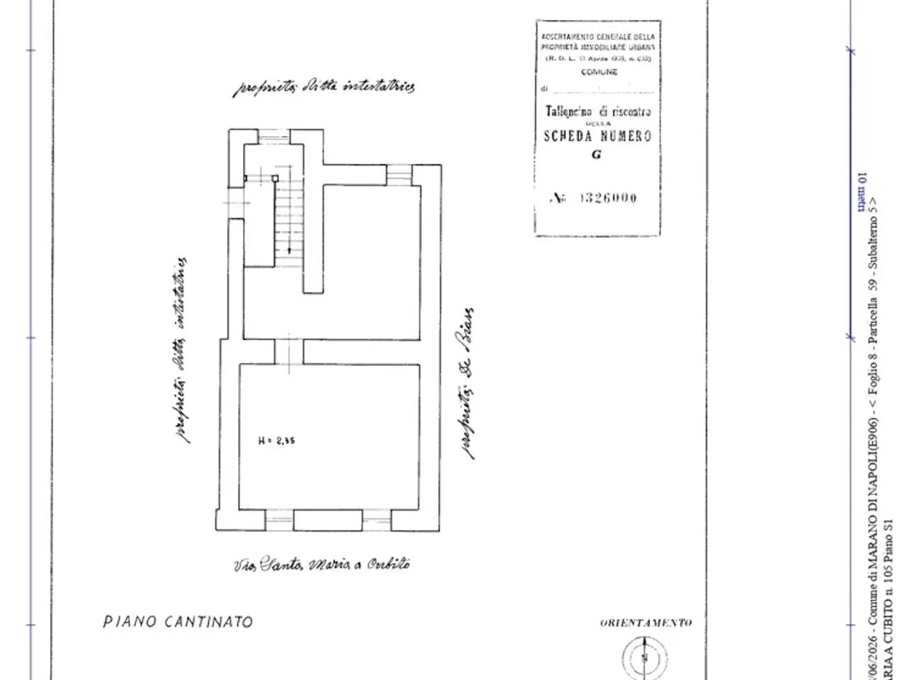 Magazzino in Corso Europa 181, Marano Di Napoli, {3} - Planimetria 1